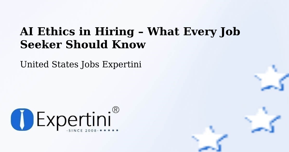 AI Ethics in Recruitment & Hiring – Elida - Elida, United States Jobs Expertini